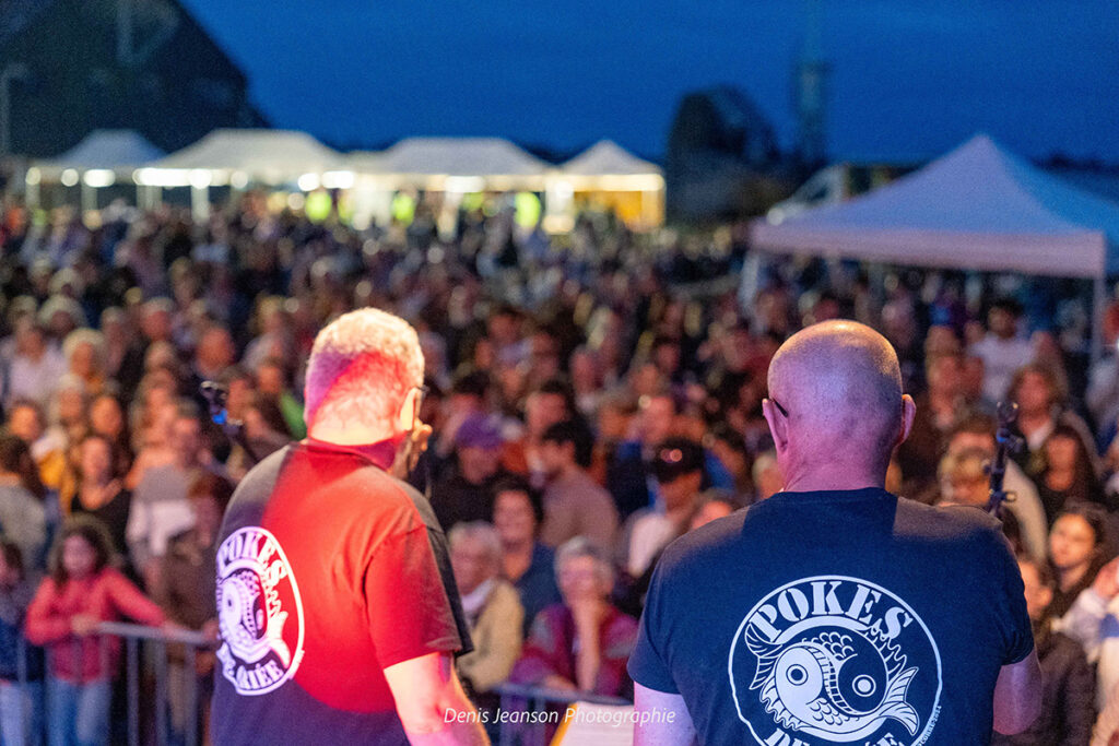 Les Pokes de Criée en concert à Lesconil